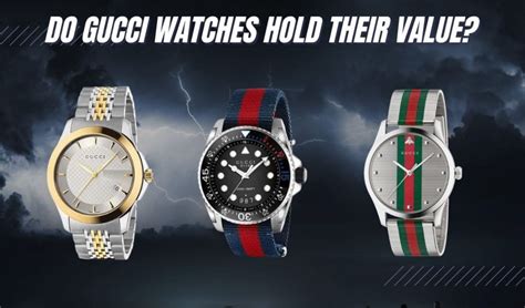 do gucci watches hold their value|pre owned gucci watches.